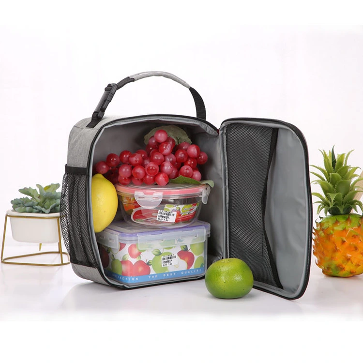 Maßgeschneiderte Camping Food Frische Thermal Cooler Bag Picknick Wein Mittagessen Tasche