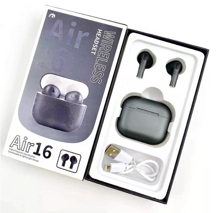 2023 iOS 16 Airoha 1562A Air PRO Pods Earphones with سماعات رأس من نوعية Best Quality Air 2 3 PRO ANC مع سماعات رأس أصلية الشعار