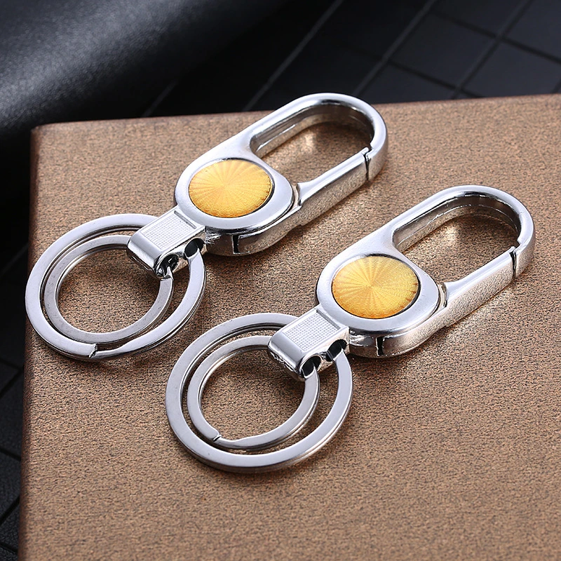 Manufacturer Key Ring Custom Logo Blank Keychain Metal