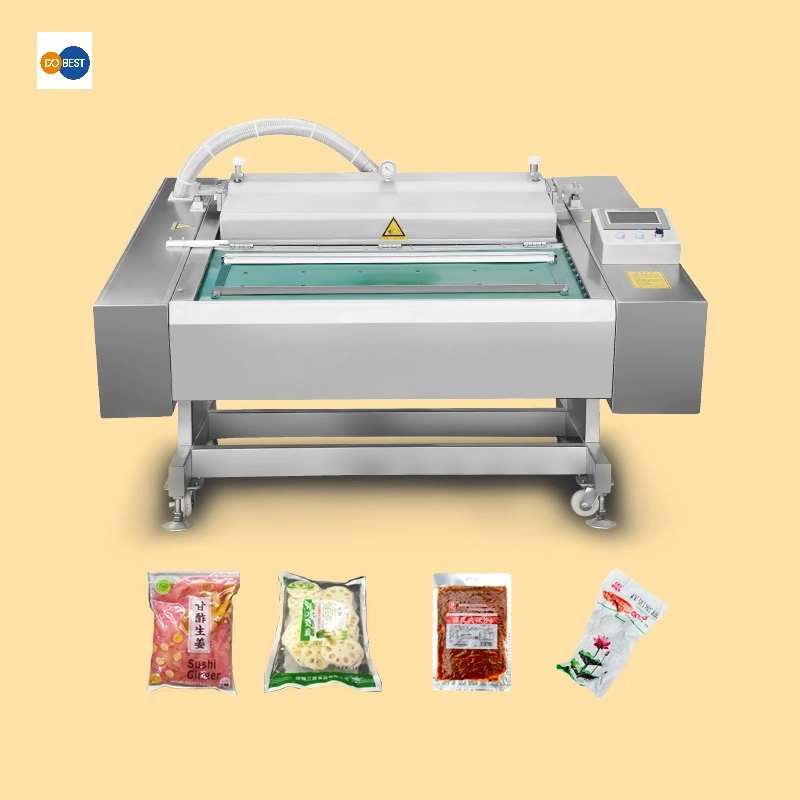 Poultry Meat Continous Belt Type Packing Machines Vacuum Sealing Machine/Package