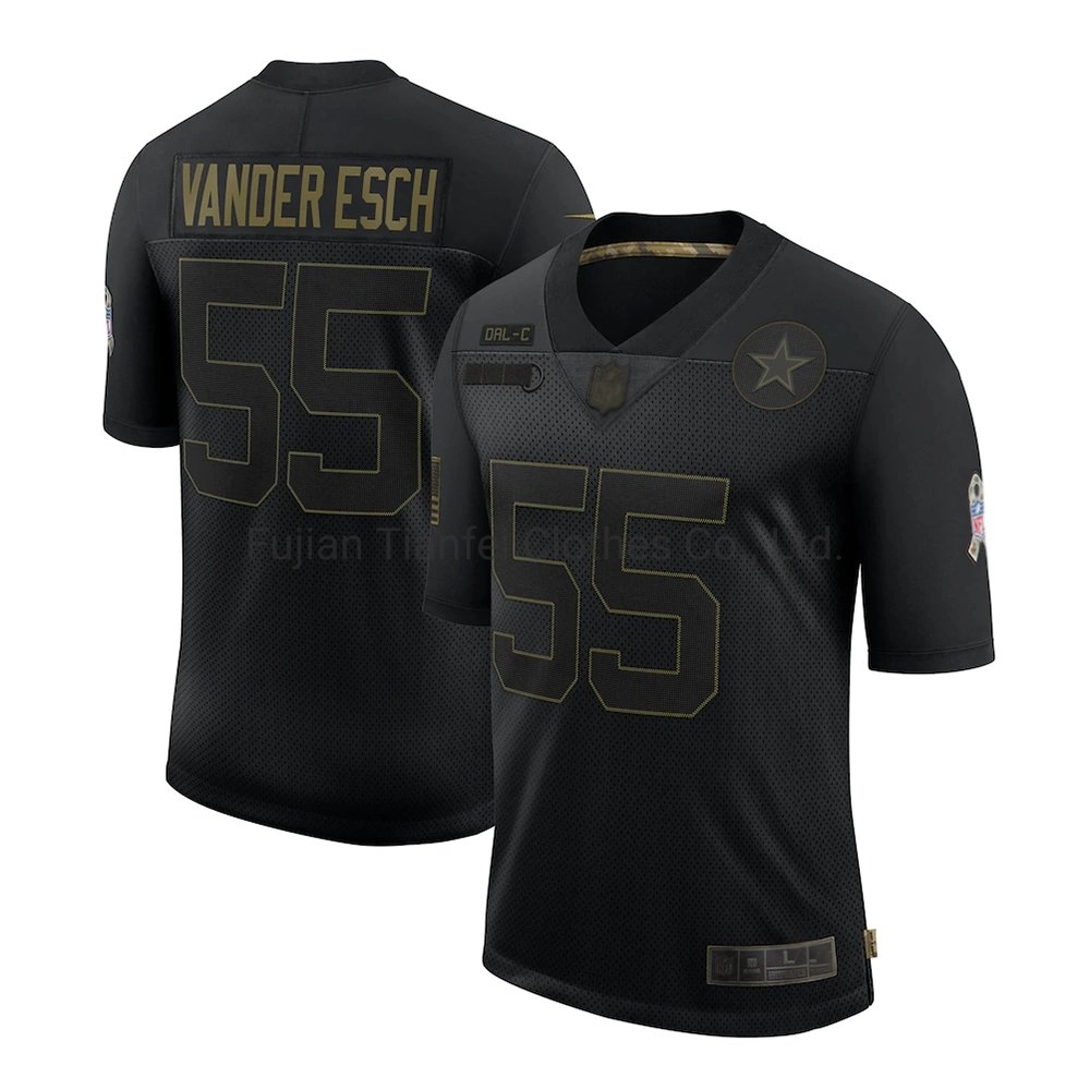 Custom American Sport Team # Vander Esch Football Top Jerseys