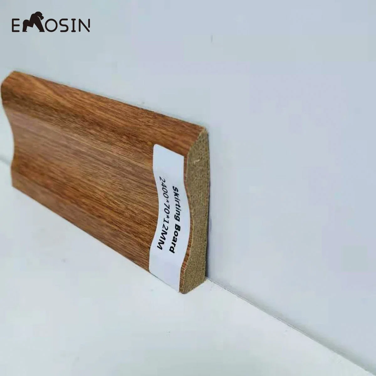 Ecogriendly Waterproof Flooring Accessories SPC T Molding End Cap Skirting Tablas