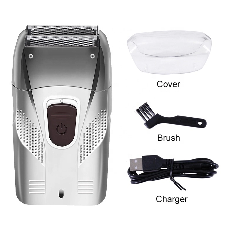 2 in 1 Reciprocating Electronic Razor Men Shaver Haircut Head Shaver Hair Clipper Rechargeable Electric Set USB Barber