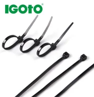 Igoto Et 8*550 Self-Locking Nylon Cable Tie UV Nature Colour Zip Ties