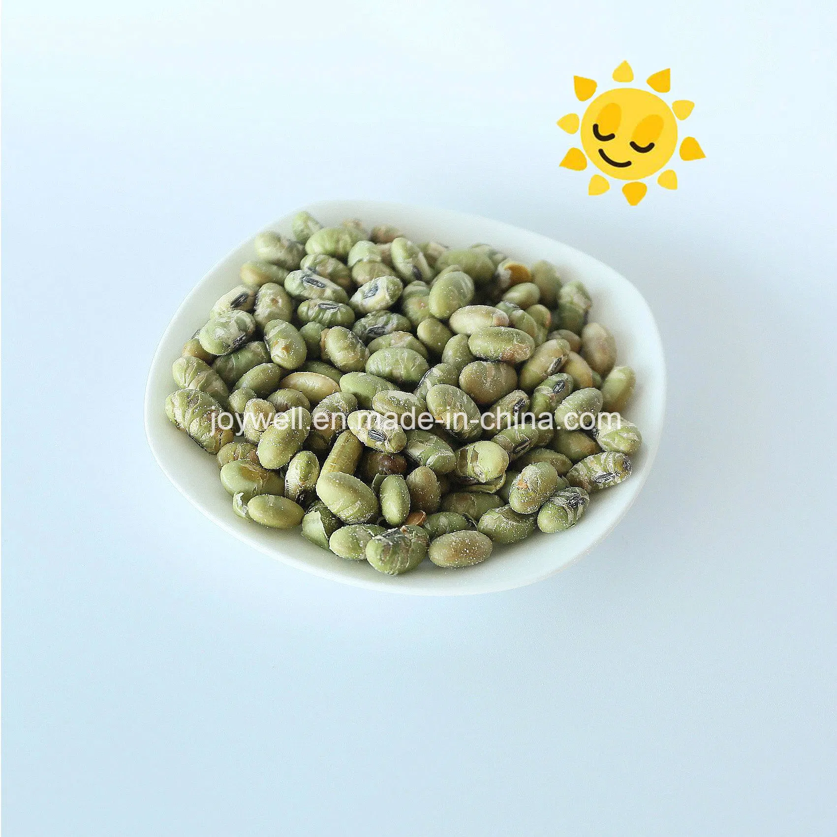 High Quality Garlic Flavor Roasted Edamame Sale in Retail Bag OEM Service