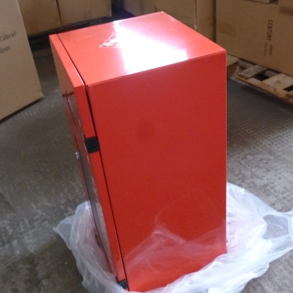 Mild Steel Cabinet Fire Extinguisher Box with Glass Window