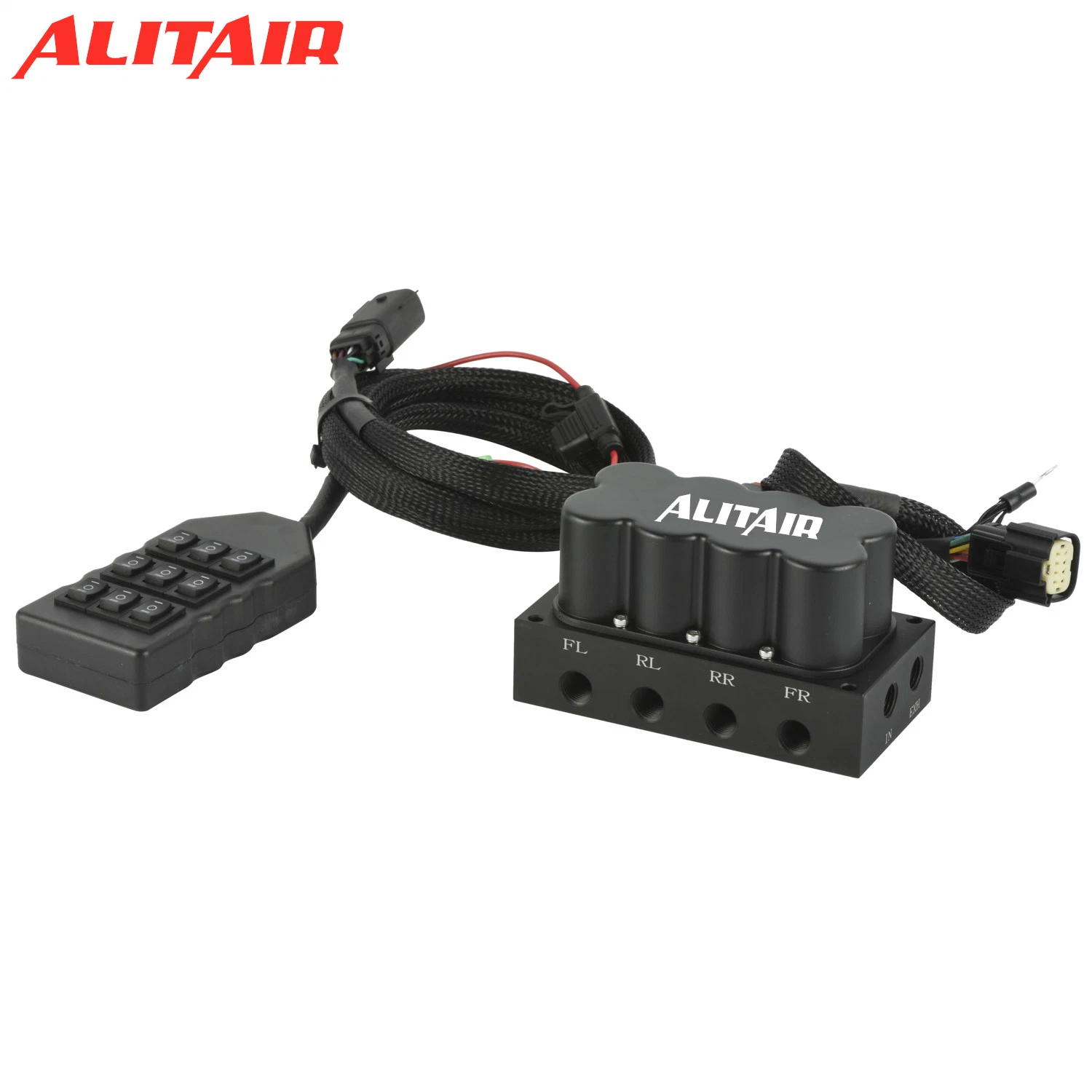 Air Ride Suspension Air Bag System Control Vx4 Vu4 Accuair Suspension Valve for Truck Car Trailer