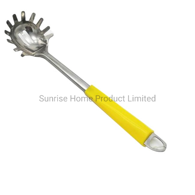 Kitchen Utensils Kitchen Tools Stainless Steel Skimmer with Hook (KTT093)