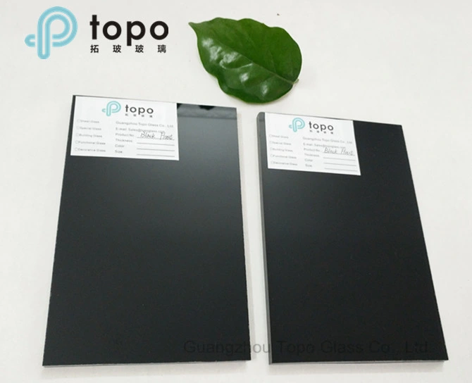 4mm-10mm Tinted Black Float Glass for Table Top, Coffee Table (C-B)