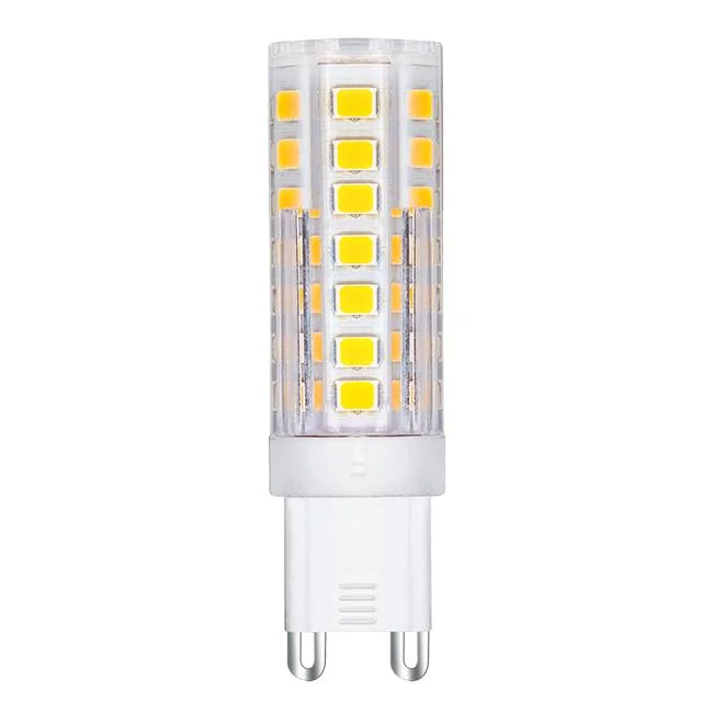 مصابيح LED صغيرة طراز G9 4.5W مصباح شمعة ثنائي المسمار LED خفيف