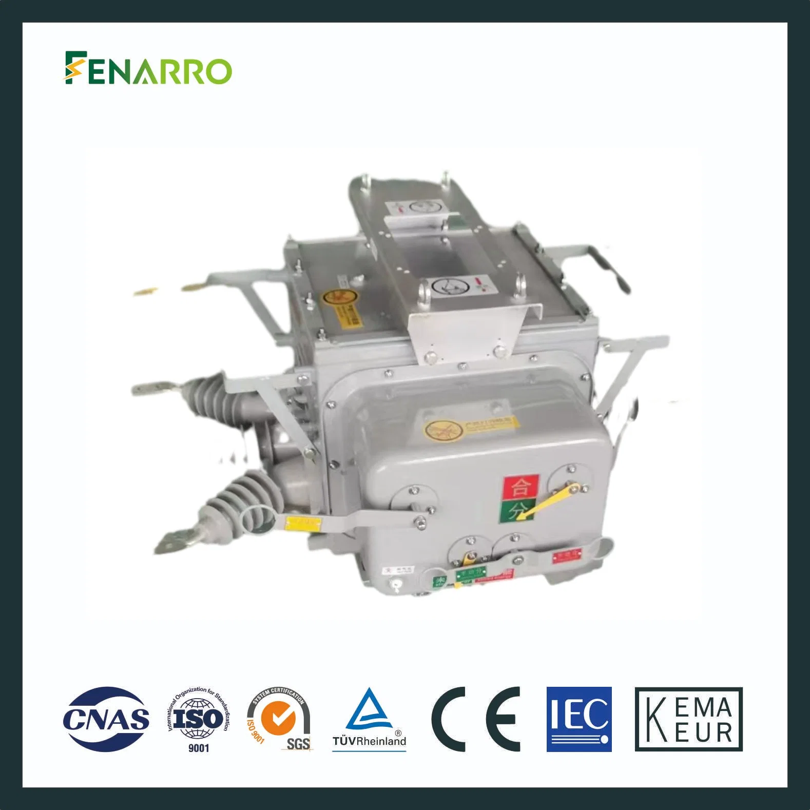 Fenarro Serie Frzw20 Hochspannungs-Vakuum-Leistungsschalter Für Den Außenbereich Sf6 Gasinisolationsschalter Für Lastausbruch