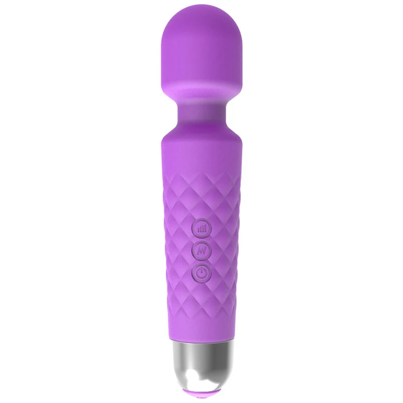 Hot Sale Rechargedable Vibrating Magic Massager Vibrator Wand Sex Toy for Women