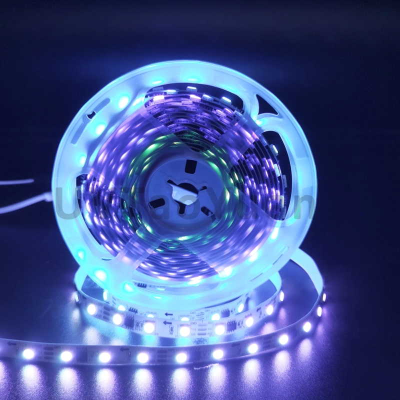 Multi-Color Optional LED Flexible Light Strip 60 LEDs 5/12/24VDC 10mm