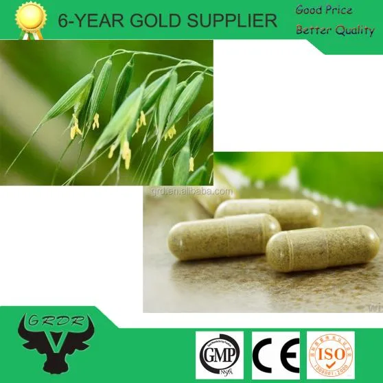 Natural Wild Green Oat Extract Cognition Improvement Mao-B Inhibition