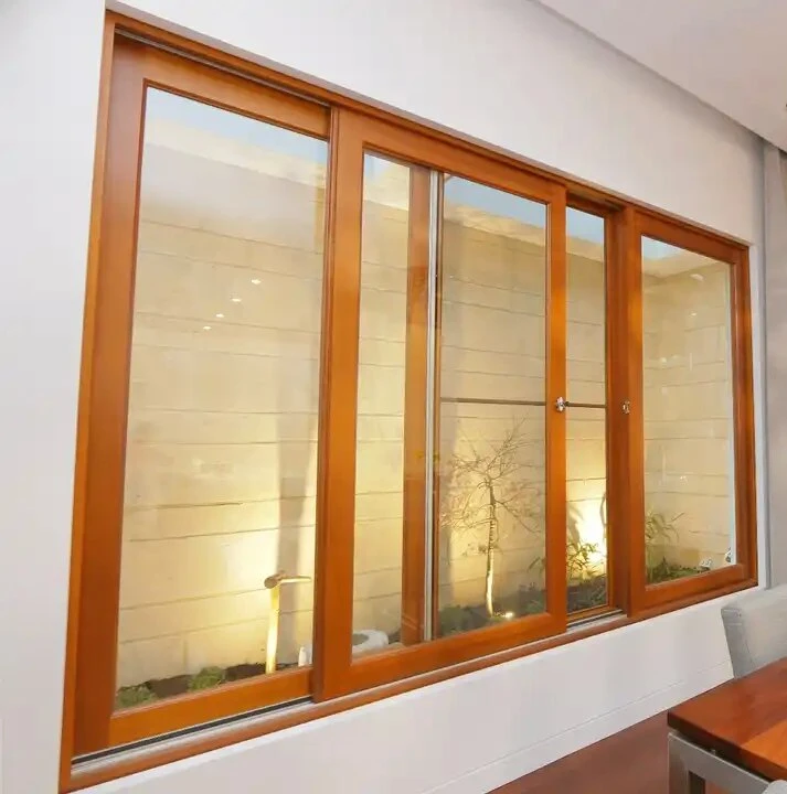 Simple Design Aluminium Windows with Mosquito Net Sliding Window