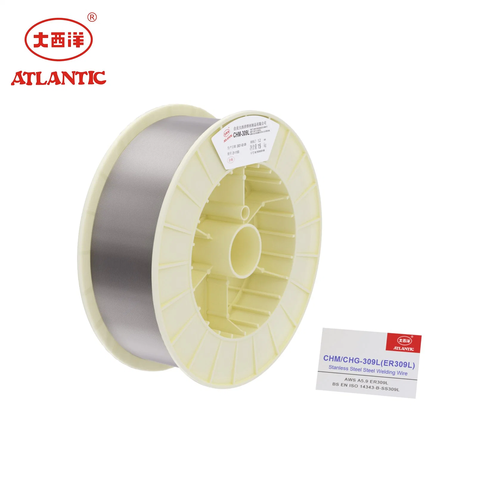 Atlantic Schweiß- und Lötmittel 3,2mm CHG-309L Er309L Edelstahl Weldig-Draht