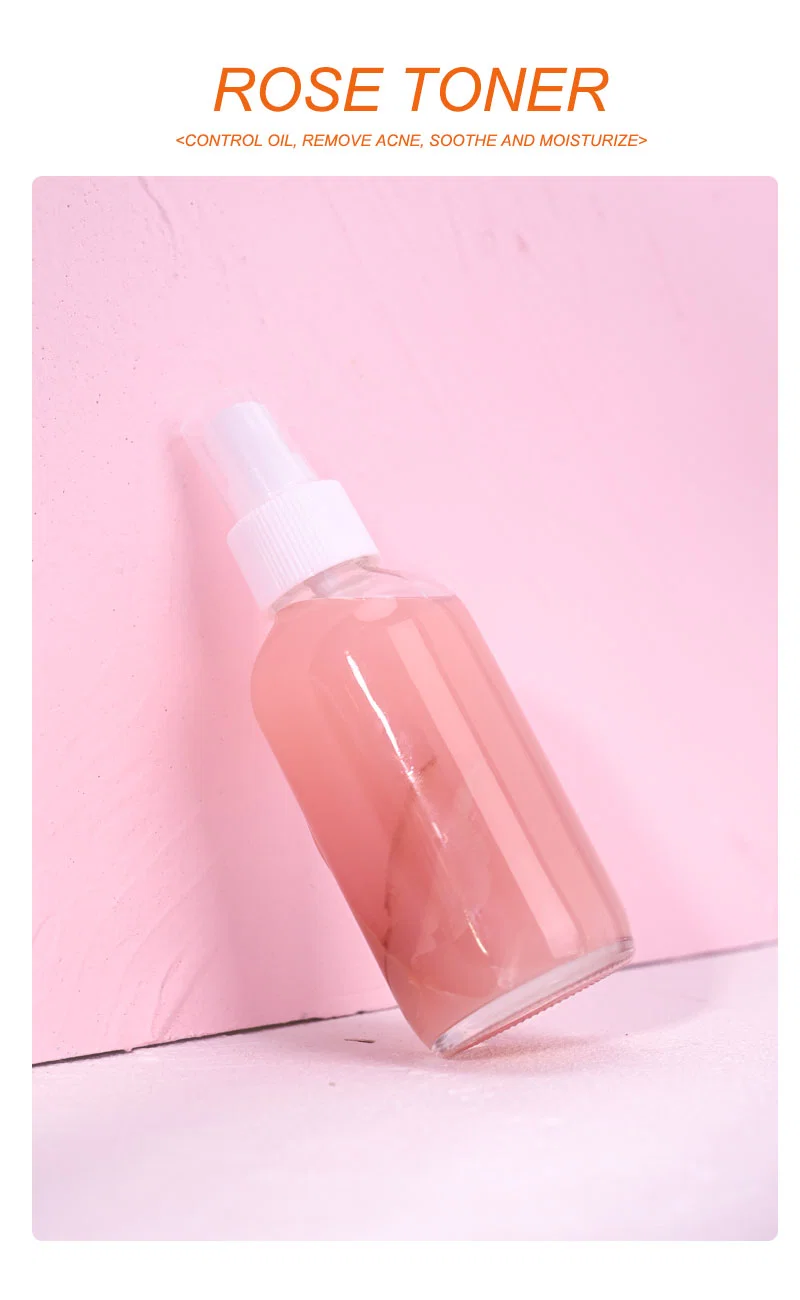 Aixin OEM Natural orgânico Rosa face de água toner Private Label Hidratante brilhante hidratante hidratante rosa água facial Mist