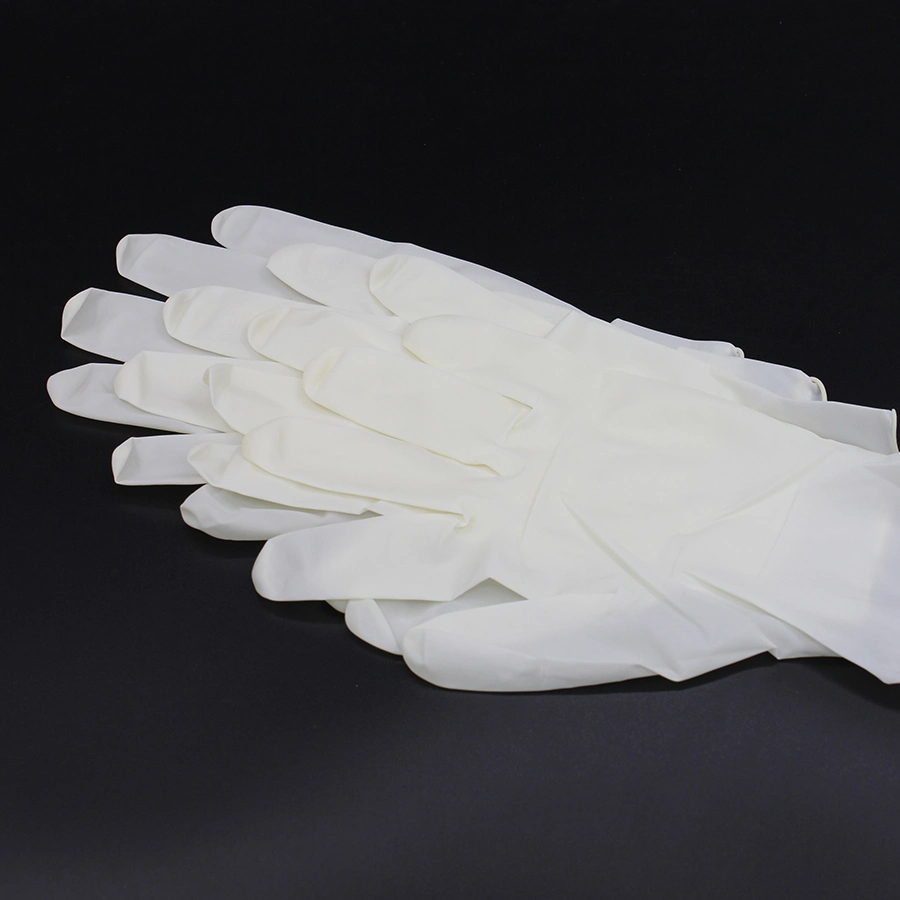 Widely Used Disposable Medical Examination Latex Gloves