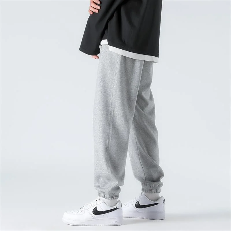 2021 Fashion Sportswear Pants for Men with Belted Legs