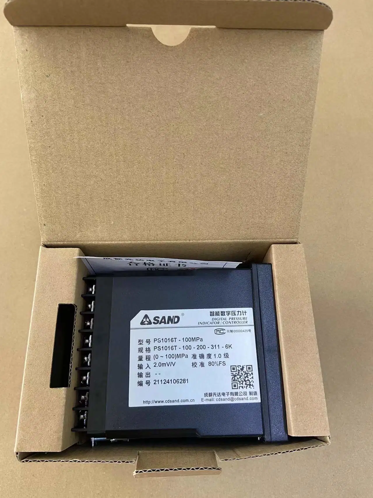 Sand Digital Temperature Controller PS4810d-025-208-311 مؤشر درجة الحرارة منظم الأجزاء التلقائية مؤشرات اللوحة المتغيرة الكهربائية، لوحة التحكم الكهربائية