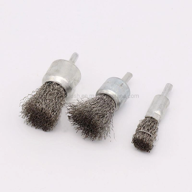 Drill Power Tool Stainless Steel Wire End Brushes for Deburring