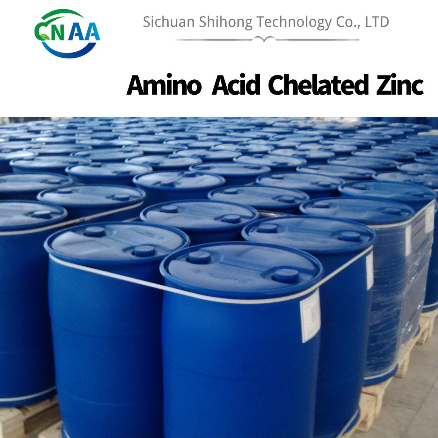 El aminoácido quelato Oligoelemento Zinc fertilizante fertilizante orgánico de quelato de aminoácidos