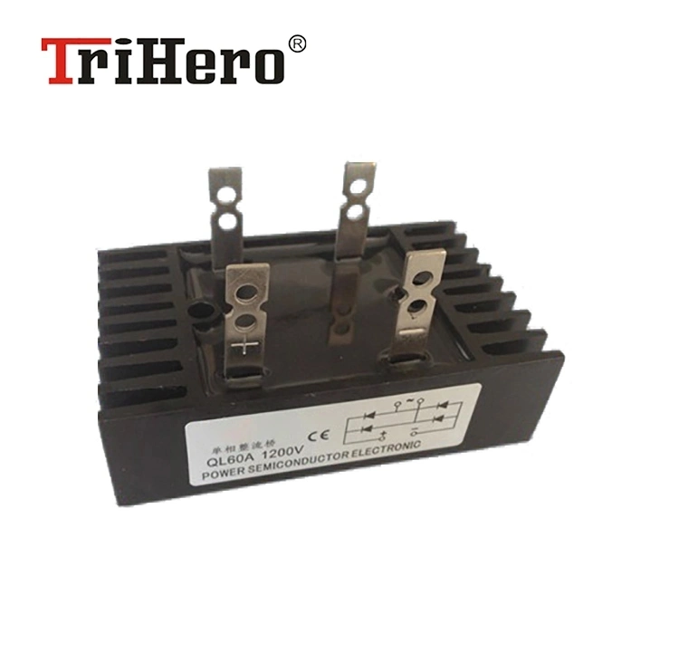 Ql40A 60A 200A Trihero piezas generador Módulo Puente rectificador monofásico