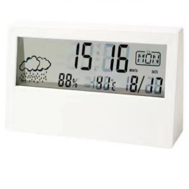 LCD Digital Humidity Multifunctional Alarm Clock Calendar Clock