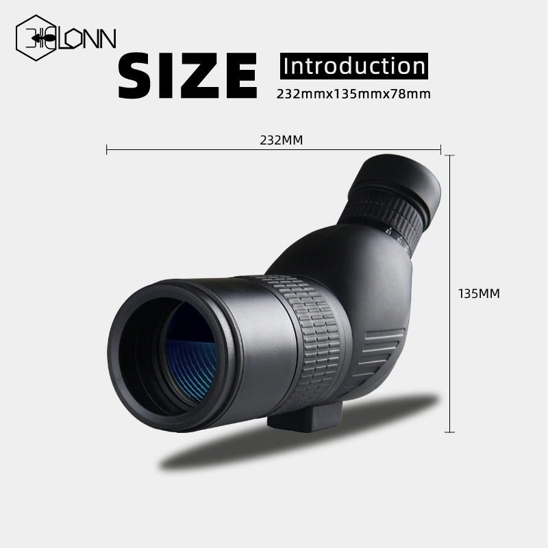 Outdoor High Magnification HD 12X-36X Observation Range Bird Sighting Scope Bk7 Monocular Telescope