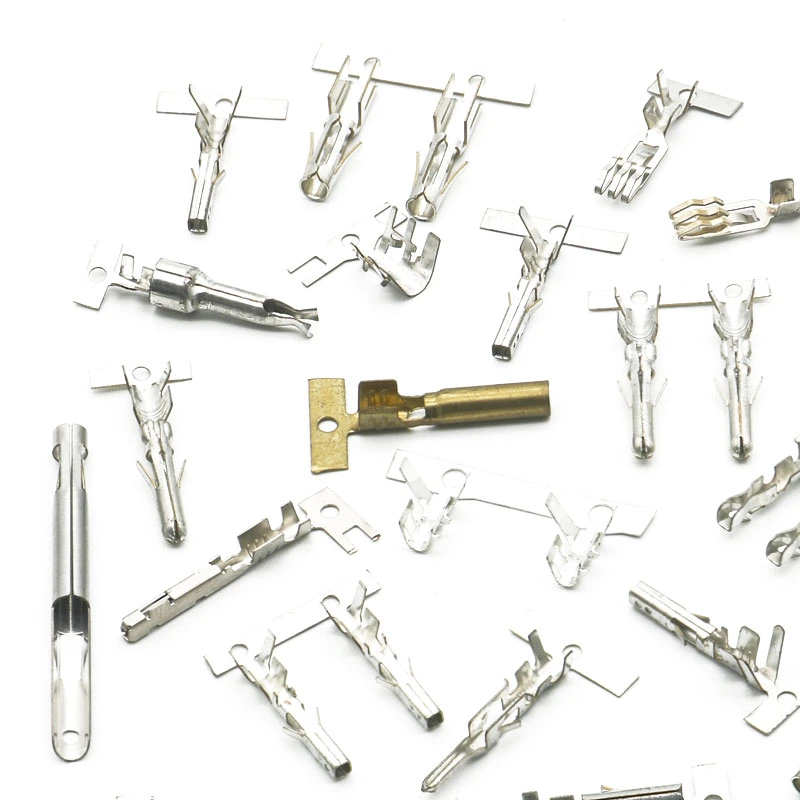 Basic Customization Crimp Terminal Brass Terminal Connector Female Metal Stamping Wire Connector Terminal