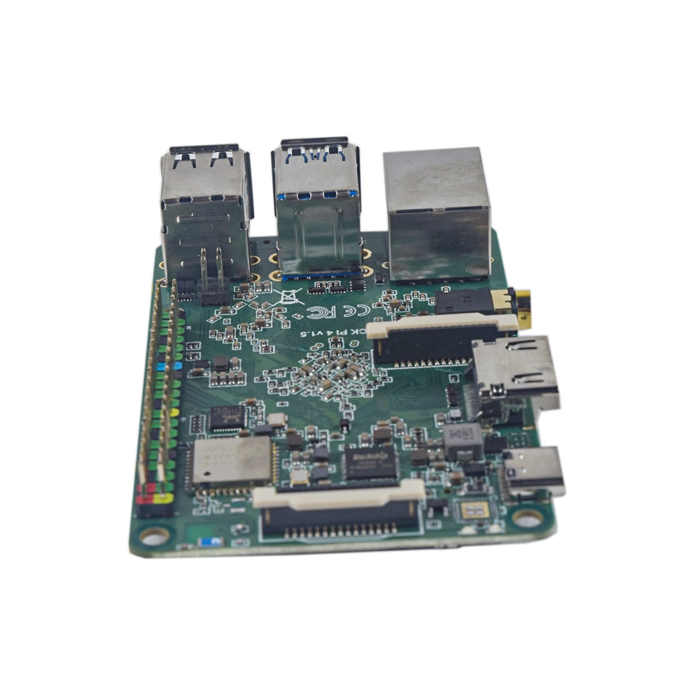 Rock Pi 4 Modelo B y el modelo C Rockchip RK3399 ARM Cortex de seis núcleos de Mayorista/Proveedor de equipo de una sola placa sbc