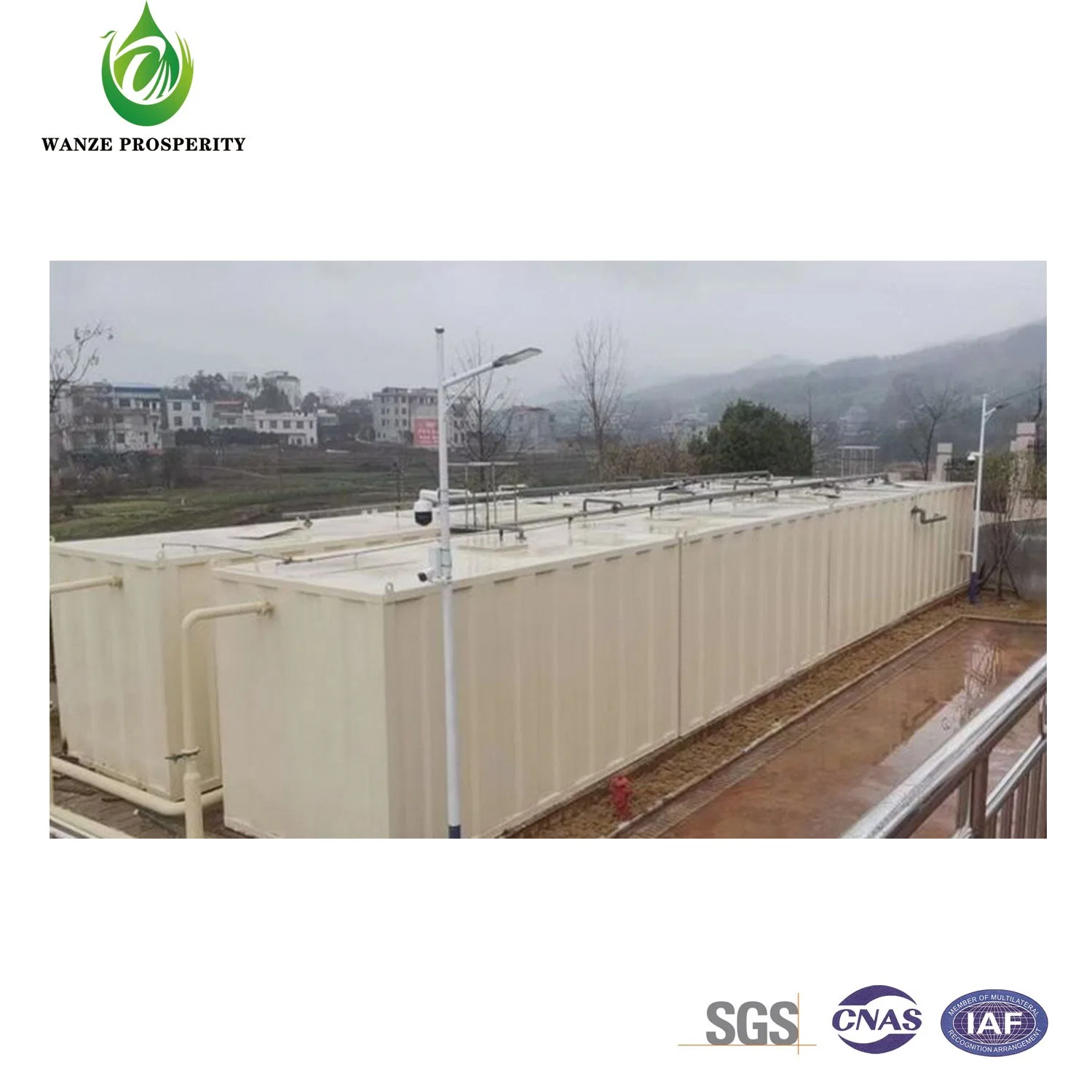 Water Treatment Equipment for 30000L Water Purification Plant Brine Desalination System