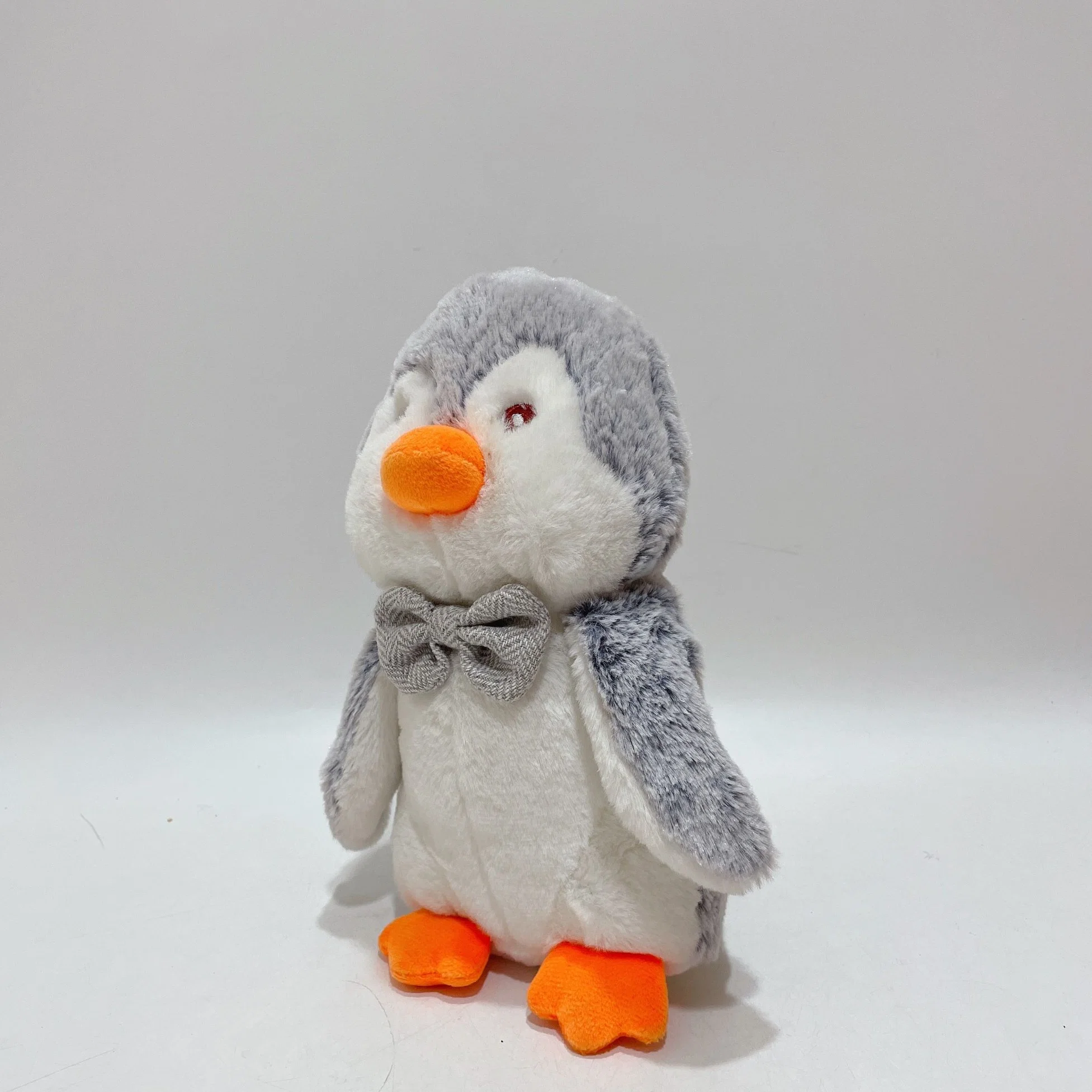 Peluche de 25cm juguete Pingüino permanente artículo perfecto para la decoración y la diversión con auditoría BSCI