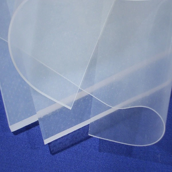 Wholesale High Temperature Clear Thin Transparent 0.5mm Silicone Rubber Sheet