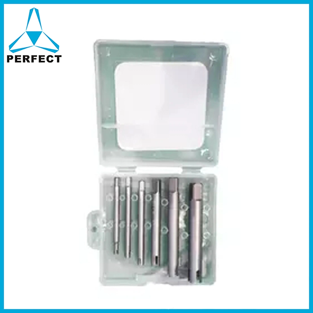 6PCS Broken Tap Extractor Set for Damaged Tap Extracting in Plastic Box