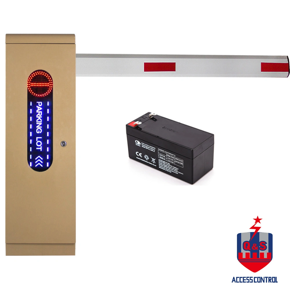 High-Quality 12V Backup Battery Safety Guard Barrier with LED Display Screen