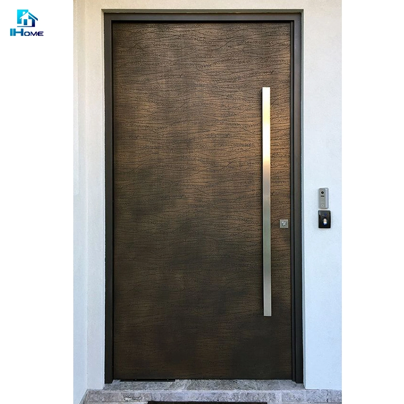 Hot Sale Last Wood Pivot Door Front Door Threshold and Wood Door Frame