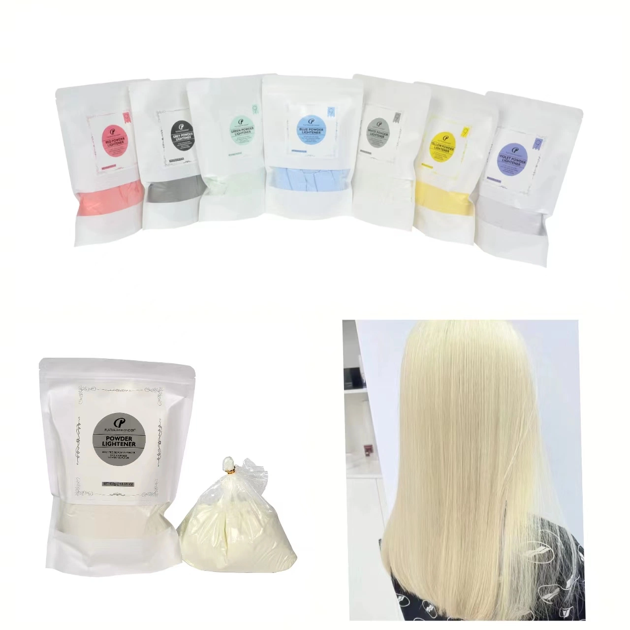 Wholesale/Supplier Bleaching Powder From Factory Hair Bleach Powder in Sachet