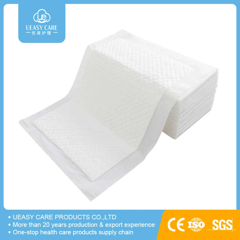 Hochsaugfähiges Medizinisches Pflegekissen Blue Film Hospital, Einweg Baby Care Pad Erwachsene Unterlage Hersteller Absorbent Unter Unterlage Pflege Polster Mit Windelauflage