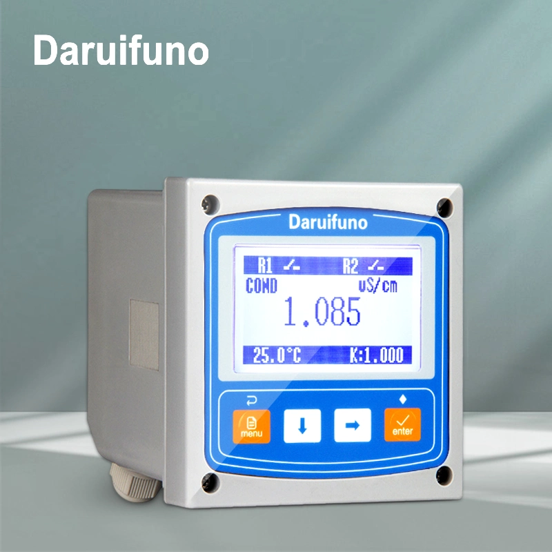 PT1000 Two Relays Online Conductivity Analyzer for Water Monitoring