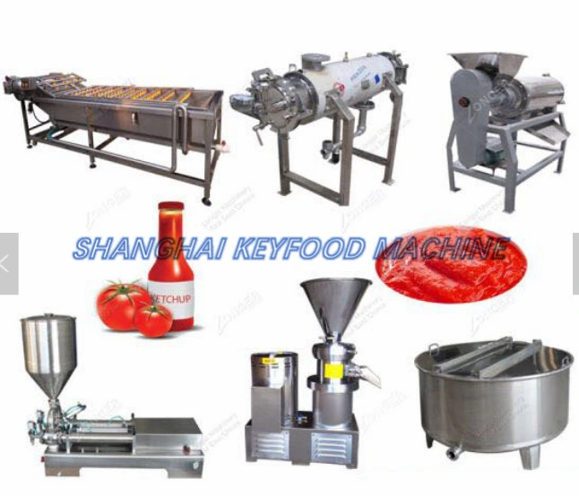 Tomato Ketchup Making Production Line Tomato Sauce Making Machine