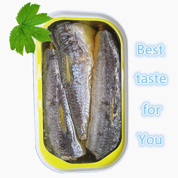 125g Sardine en conserve avec l'huile végétale saine