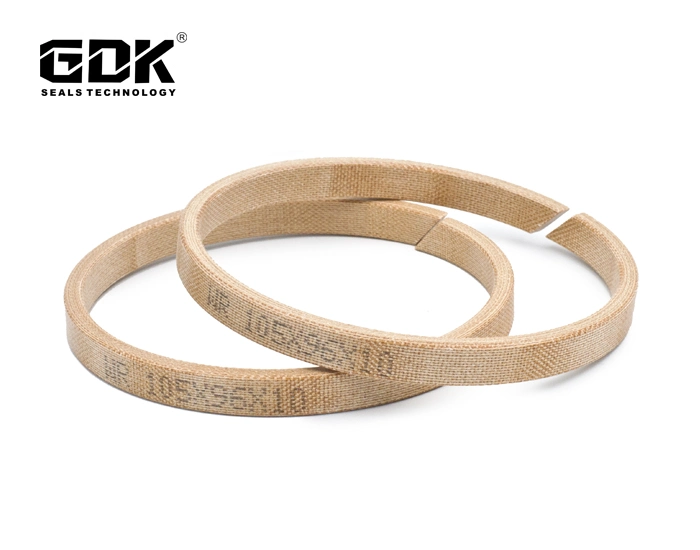 GDK Hydraulic Phenolic Resin Wear Ring Wr Mechanical Seal for Excavator