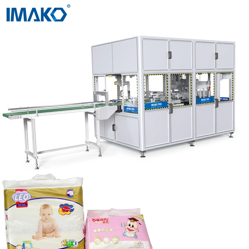 Good Quality Huggies Baby Diaper Machine Price Packing Machinery (fully servo) Assembly Line