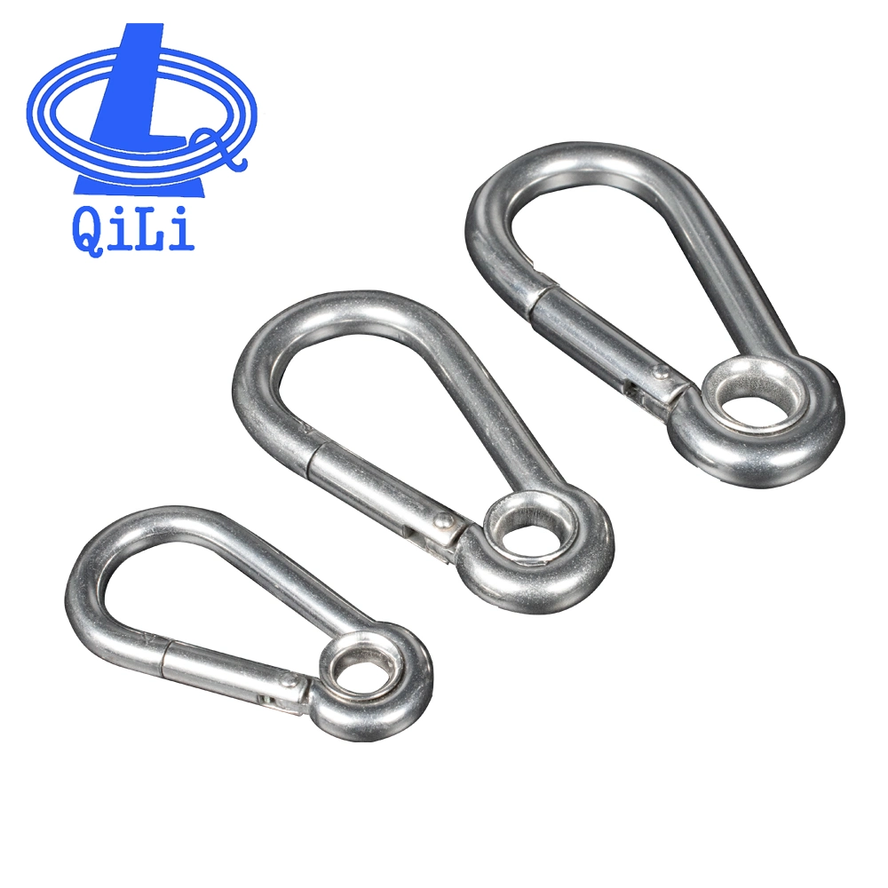 DIN5299 Carabiner Zinc Plated Spring Snap Hook