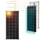 Solarparts 100W 18V Solar Panel with Aluminum Frame for House Home Industrial off Grid System with Controller