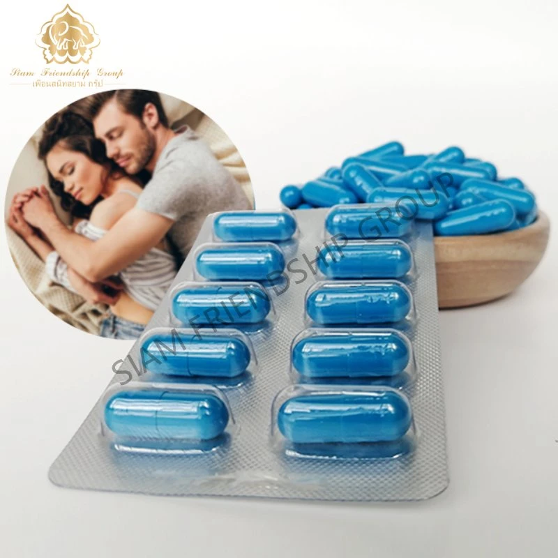 Blue Wholesale masculino Herbal Suplemento Sex Power Tablets