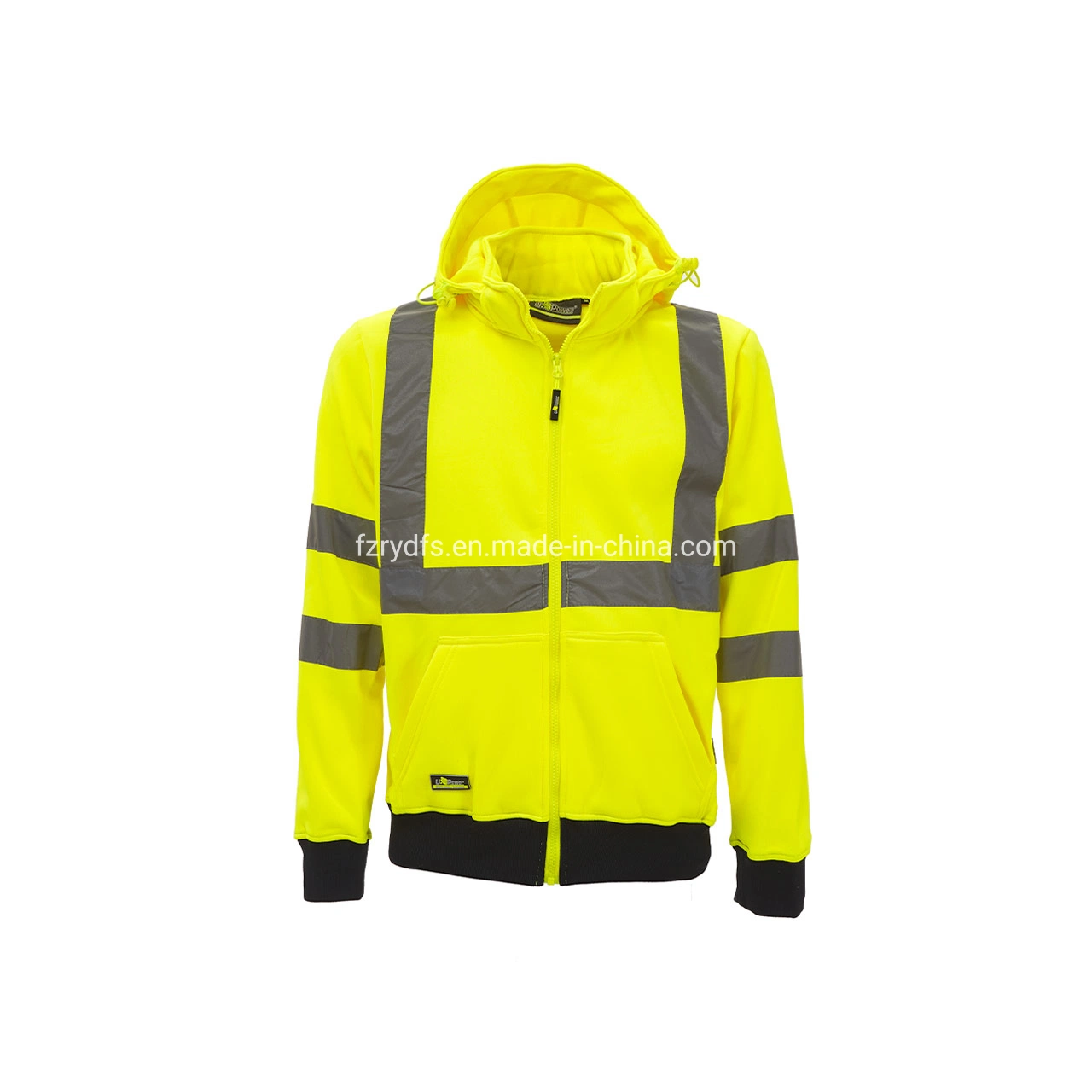 Construcción Industrial Hiviz cinta reflectante bombardero chaqueta impermeable