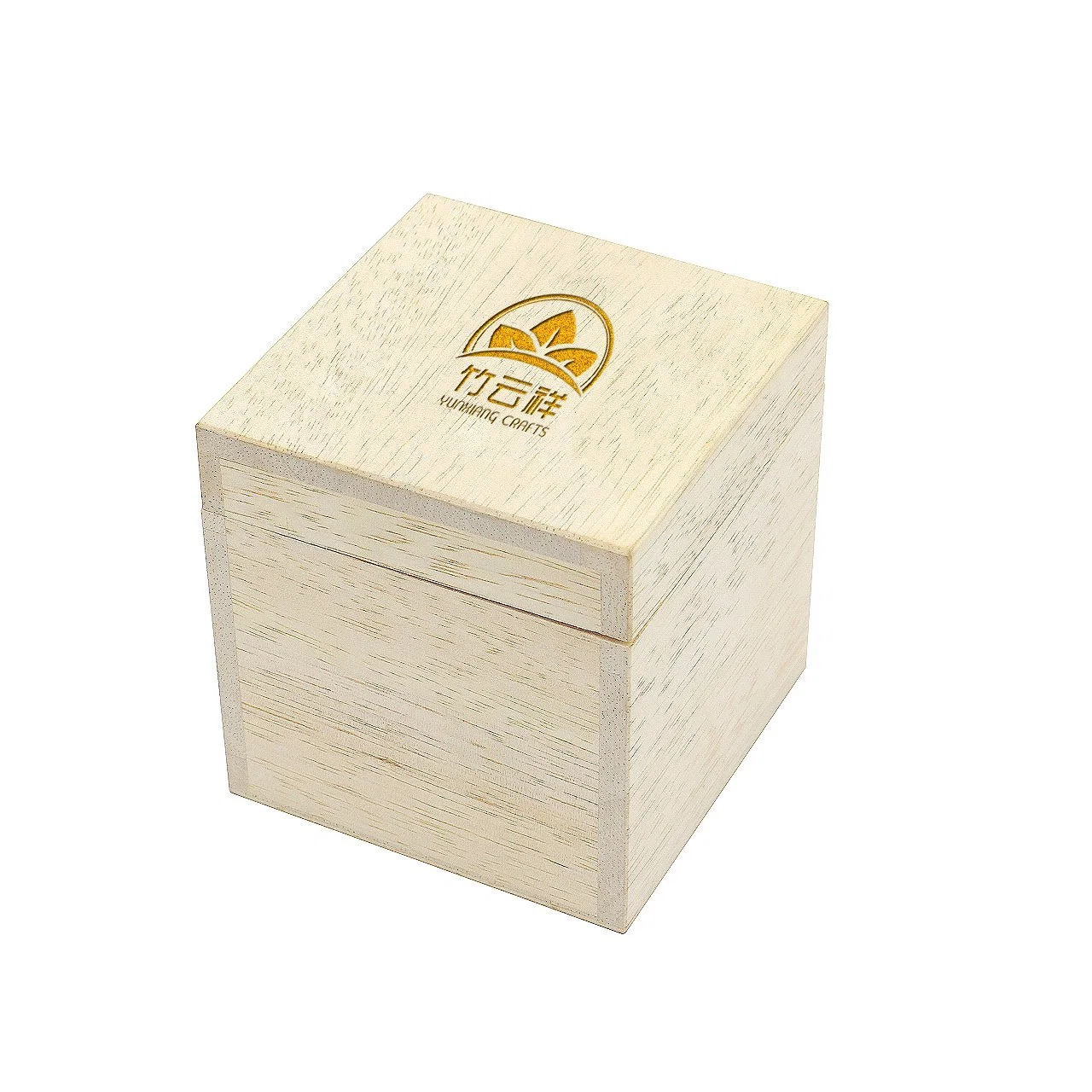 Caja de almacenamiento de decoración de madera versátil y personalizable