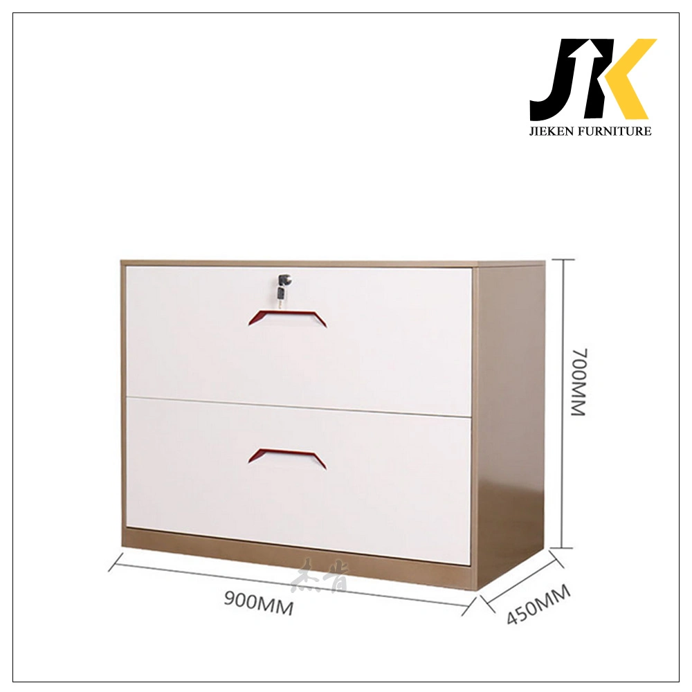 Simple Diamond Handle Steel Filing Cabinet with Lock